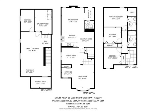 15 Woodmont Green Sw, Calgary, AB 