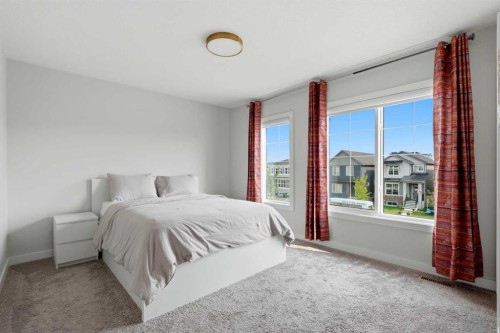 642 Cornerstone Avenue Ne, Calgary, AB - Indoor Photo Showing Bedroom