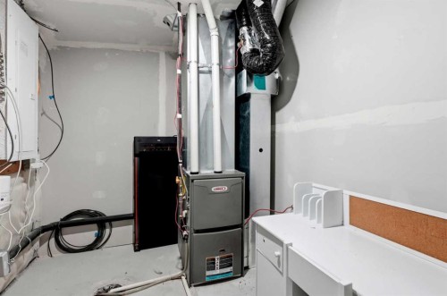 642 Cornerstone Avenue Ne, Calgary, AB - Indoor Photo Showing Basement