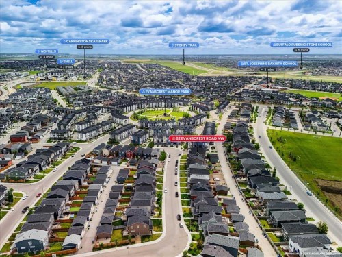 62 Evanscrest Road Nw, Calgary, AB - Outdoor With View
