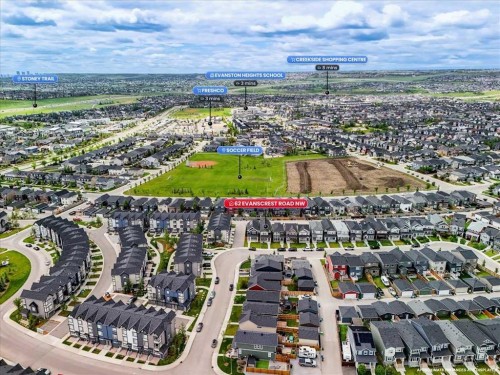 62 Evanscrest Road Nw, Calgary, AB - Outdoor With View