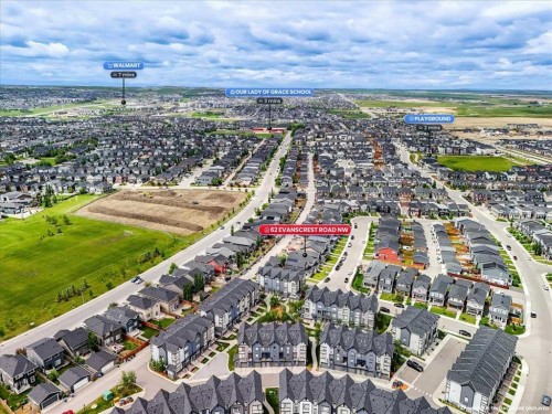 62 Evanscrest Road Nw, Calgary, AB - Outdoor With View