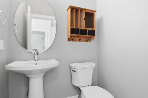 245 Cimarron Vista Way, Okotoks, AB - Indoor Photo Showing Bathroom