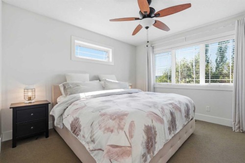 245 Cimarron Vista Way, Okotoks, AB - Indoor Photo Showing Bedroom