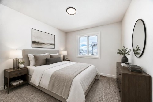 109 Heritage Park, Cochrane, AB - Indoor Photo Showing Bedroom