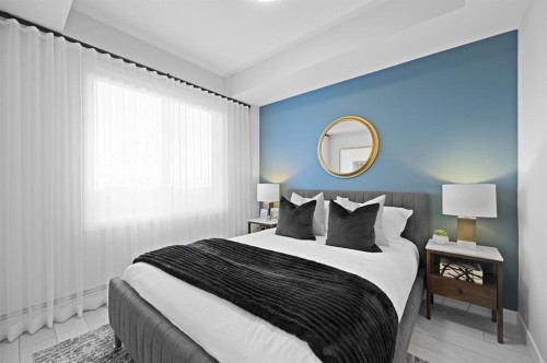 1521-63 Corner Glen Crescent Ne, Calgary, AB - Indoor Photo Showing Bedroom