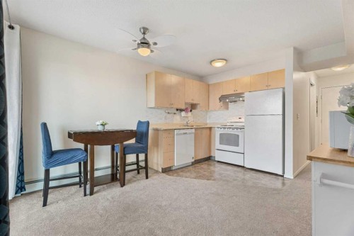 3421-1620 70 Street Se, Calgary, AB - Indoor Photo Showing Kitchen