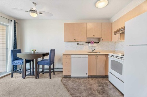 3421-1620 70 Street Se, Calgary, AB - Indoor Photo Showing Kitchen