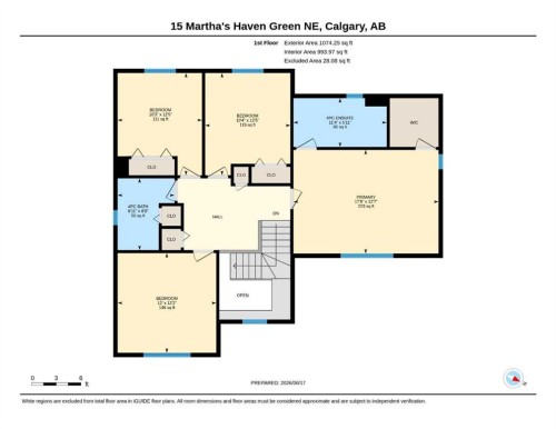 15 Martha'S Haven Green Ne, Calgary, AB 