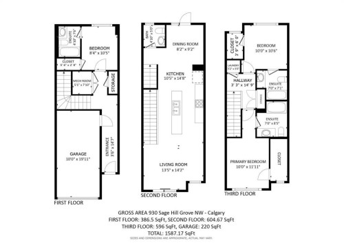 930 Sage Hill Grove Nw, Calgary, AB 