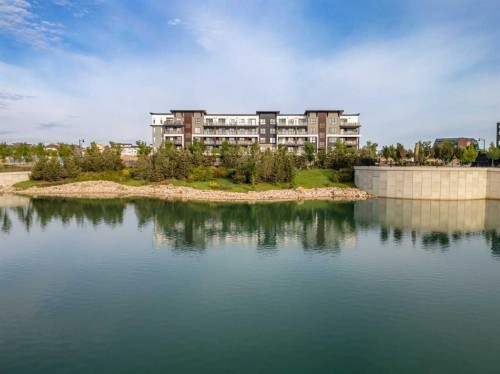 3117-1802 Mahogany Boulevard Se, Calgary, AB - Outdoor With Body Of Water With View