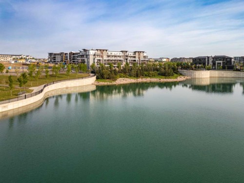 3117-1802 Mahogany Boulevard Se, Calgary, AB - Outdoor With Body Of Water With View
