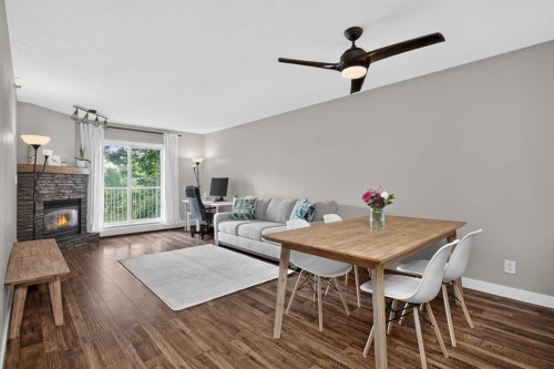 308-1415 17 Street, Calgary, AB - Indoor With Fireplace