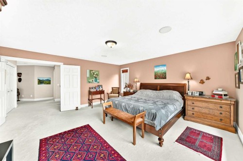 1748 Hidden Creek Way Nw, Calgary, AB - Indoor Photo Showing Bedroom