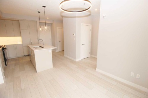 214-8370 Broadcast Avenue Sw, Calgary, AB - Indoor Photo Showing Kitchen