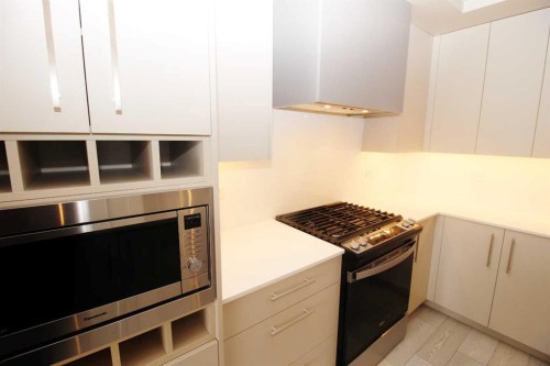 214-8370 Broadcast Avenue Sw, Calgary, AB - Indoor Photo Showing Kitchen