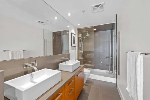 701-10 Shawnee Hill Sw, Calgary, AB - Indoor Photo Showing Bathroom