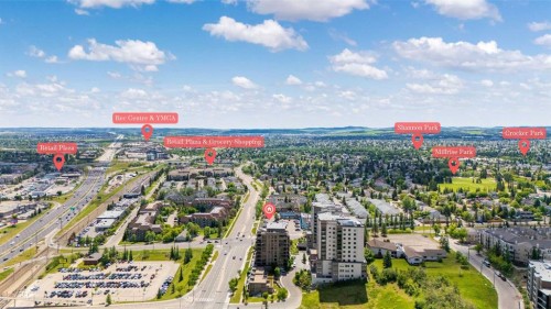 701-10 Shawnee Hill Sw, Calgary, AB - Outdoor With View