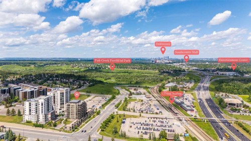 701-10 Shawnee Hill Sw, Calgary, AB - Outdoor With View