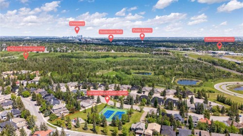 701-10 Shawnee Hill Sw, Calgary, AB - Outdoor With View