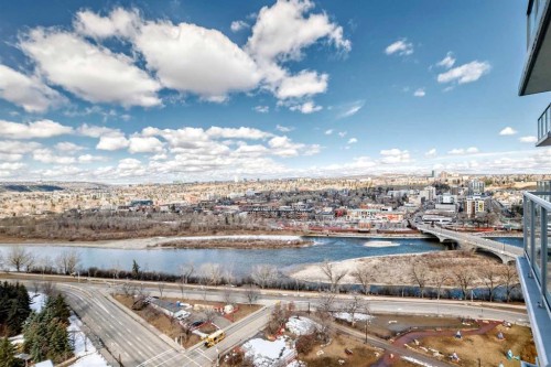 2001-1025 5 Avenue Sw, Calgary, AB - Outdoor With Body Of Water With View