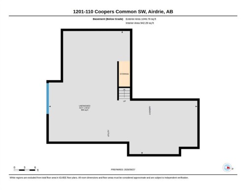 1201-110 Coopers Common, Airdrie, AB 