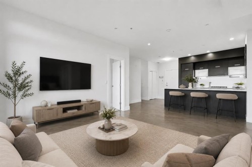 607-2505 17 Avenue Sw, Calgary, AB - Indoor Photo Showing Living Room