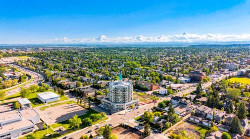 607-2505 17 Avenue Sw, Calgary, AB - Outdoor With View
