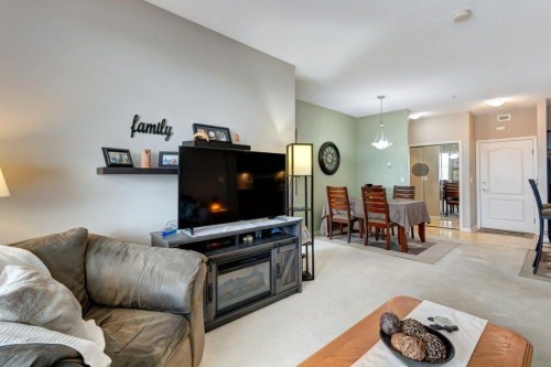 123-1 Crystal Green, Okotoks, AB - Indoor Photo Showing Living Room