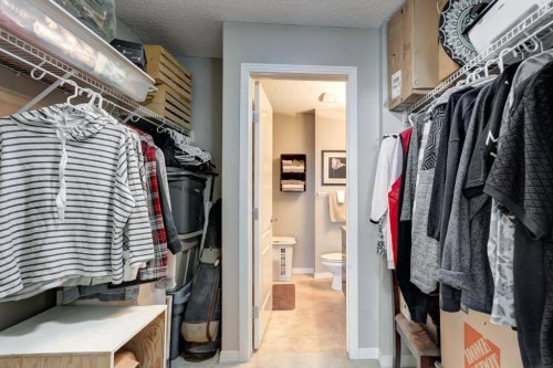 123-1 Crystal Green, Okotoks, AB - Indoor With Storage