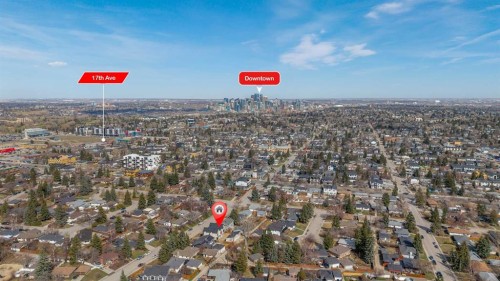 3917 23 Avenue Sw, Calgary, AB - Outdoor With View