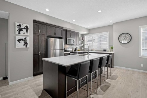412 Nolanlake Villas Nw, Calgary, AB - Indoor Photo Showing Kitchen