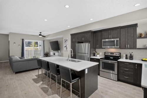 412 Nolanlake Villas Nw, Calgary, AB - Indoor Photo Showing Kitchen