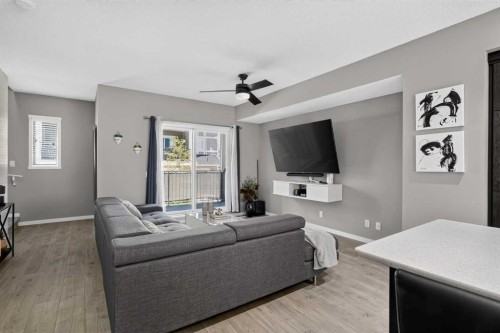412 Nolanlake Villas Nw, Calgary, AB - Indoor Photo Showing Living Room