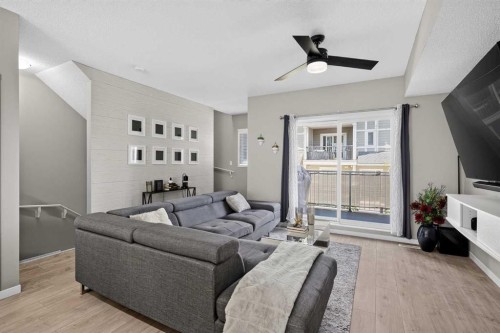 412 Nolanlake Villas Nw, Calgary, AB - Indoor Photo Showing Living Room