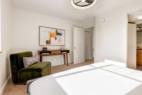 804-281 Cougar Ridge Drive Sw, Calgary, AB - Indoor Photo Showing Bedroom