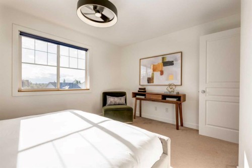 804-281 Cougar Ridge Drive Sw, Calgary, AB - Indoor Photo Showing Bedroom