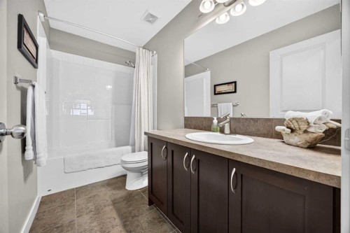 2029 Luxstone Boulevard Sw, Airdrie, AB - Indoor Photo Showing Bathroom