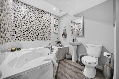 2029 Luxstone Boulevard Sw, Airdrie, AB - Indoor Photo Showing Bathroom