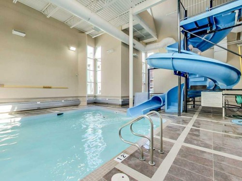 227-901 Mountain Street, Canmore, AB - Indoor Photo Showing Other Room With In Ground Pool