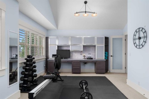 11 Aspen Cliff Place Sw, Calgary, AB - Indoor Photo Showing Office