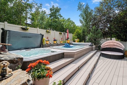 11 Aspen Cliff Place Sw, Calgary, AB - Outdoor With Deck Patio Veranda