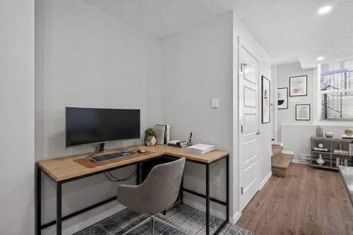 1910-7451 Falconridge Boulevard Ne, Calgary, AB - Indoor Photo Showing Office