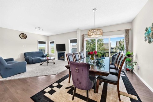 56 Panatella Parade Nw, Calgary, AB - Indoor Photo Showing Dining Room