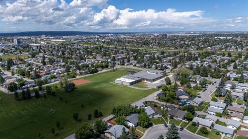 937 Marcombe Drive Ne, Calgary, AB - Outdoor With View