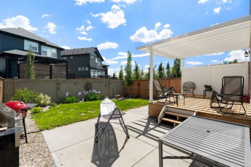 642 Kingsmere Way Se, Airdrie, AB - Outdoor With Deck Patio Veranda