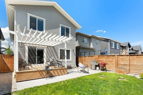 642 Kingsmere Way Se, Airdrie, AB - Outdoor With Deck Patio Veranda