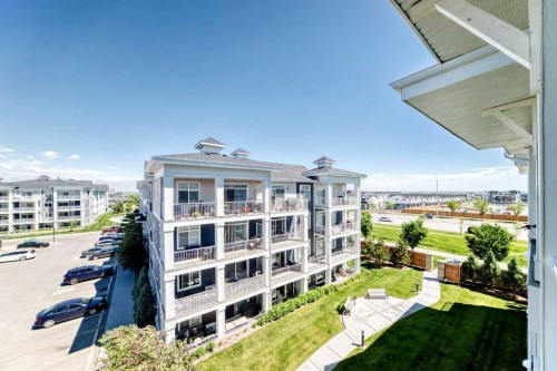 402-300 Auburn Meadows Common Se, Calgary, AB - Outdoor With Balcony