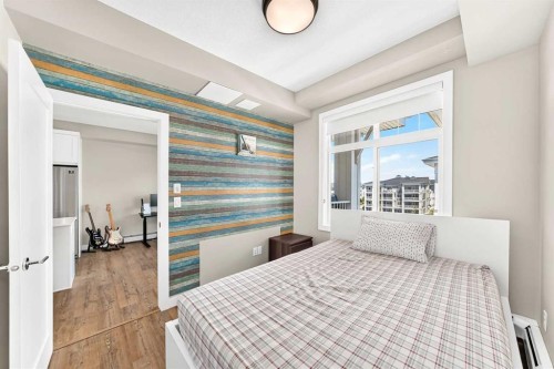 402-300 Auburn Meadows Common Se, Calgary, AB - Indoor Photo Showing Bedroom