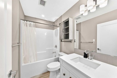 402-300 Auburn Meadows Common Se, Calgary, AB - Indoor Photo Showing Bathroom